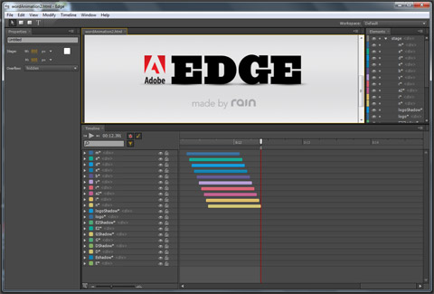 ҧҾ͹ Adobe Edge ҵðҹ HTML5 